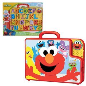 SESAME STREET Elmo’s Learning Letters Bus Activity Board, Preschool Learning and